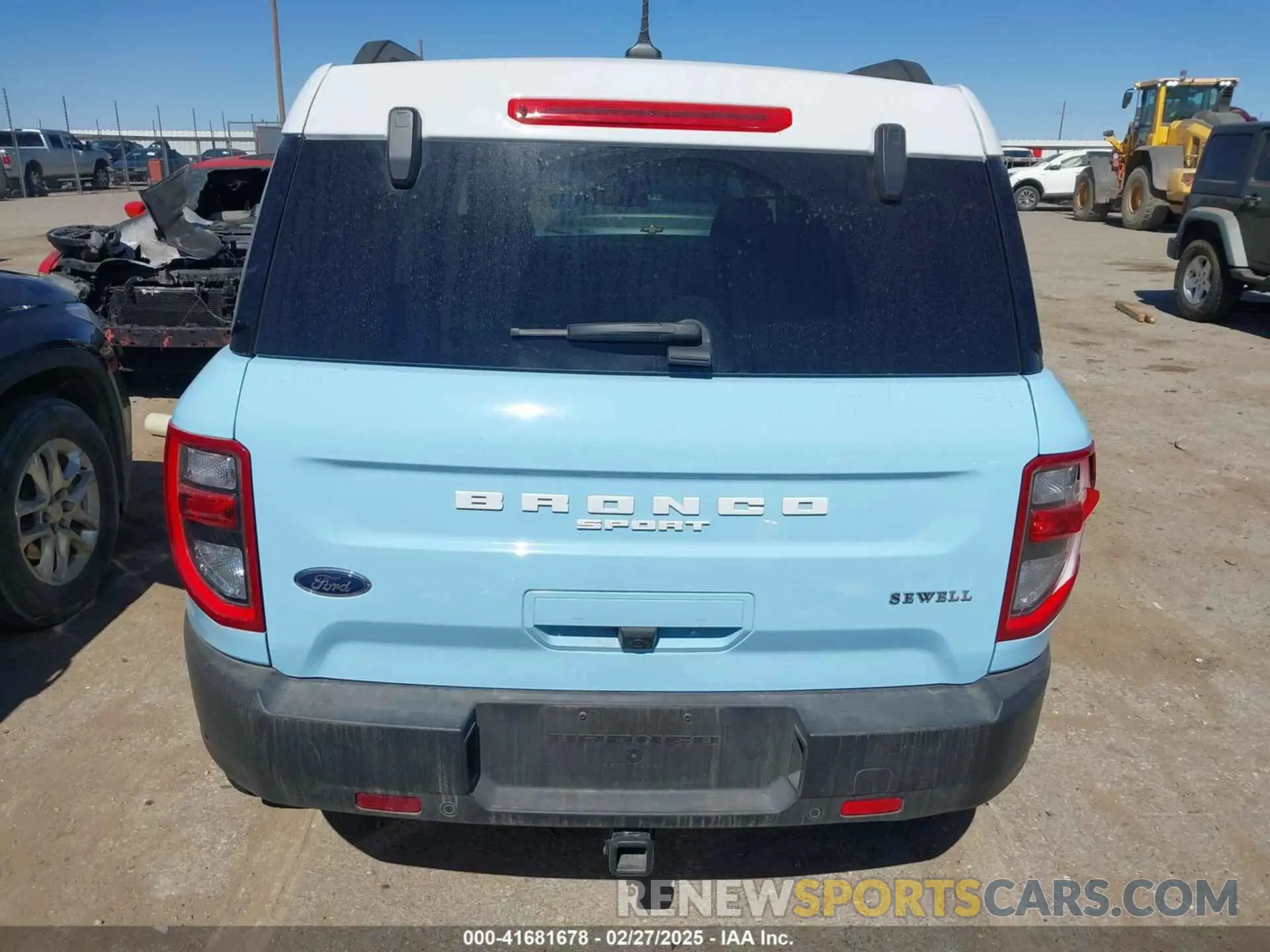 16 Photograph of a damaged car 3FMCR9G61RRE55367 FORD BRONCO SPORT 2024
