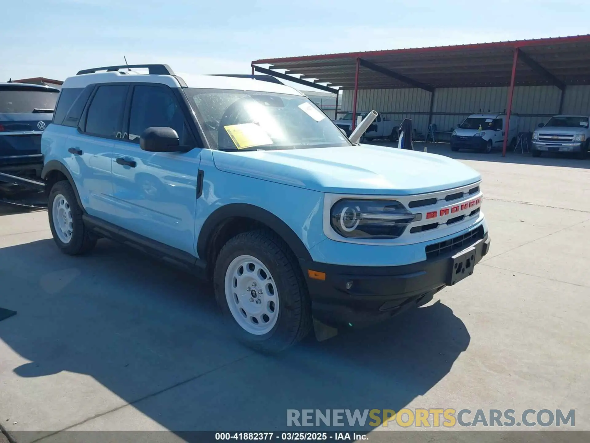 1 Photograph of a damaged car 3FMCR9G64RRE22640 FORD BRONCO SPORT 2024