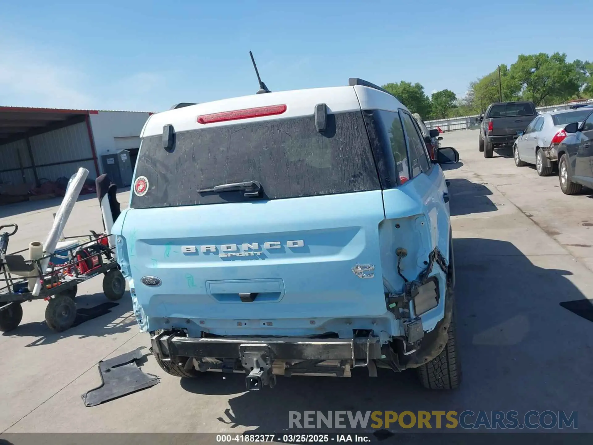 17 Photograph of a damaged car 3FMCR9G64RRE22640 FORD BRONCO SPORT 2024