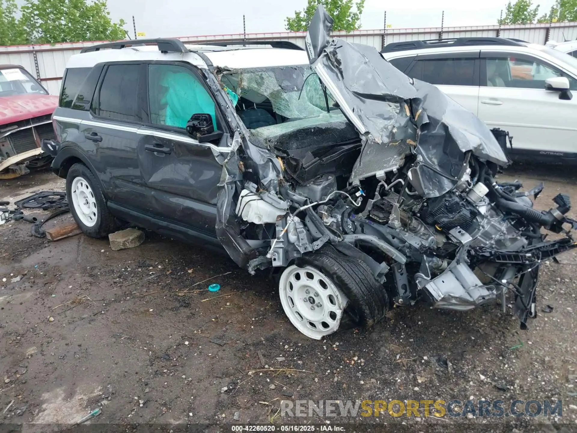 1 Фотография поврежденного автомобиля 3FMCR9GN8SRE28003 FORD BRONCO SPORT 2025