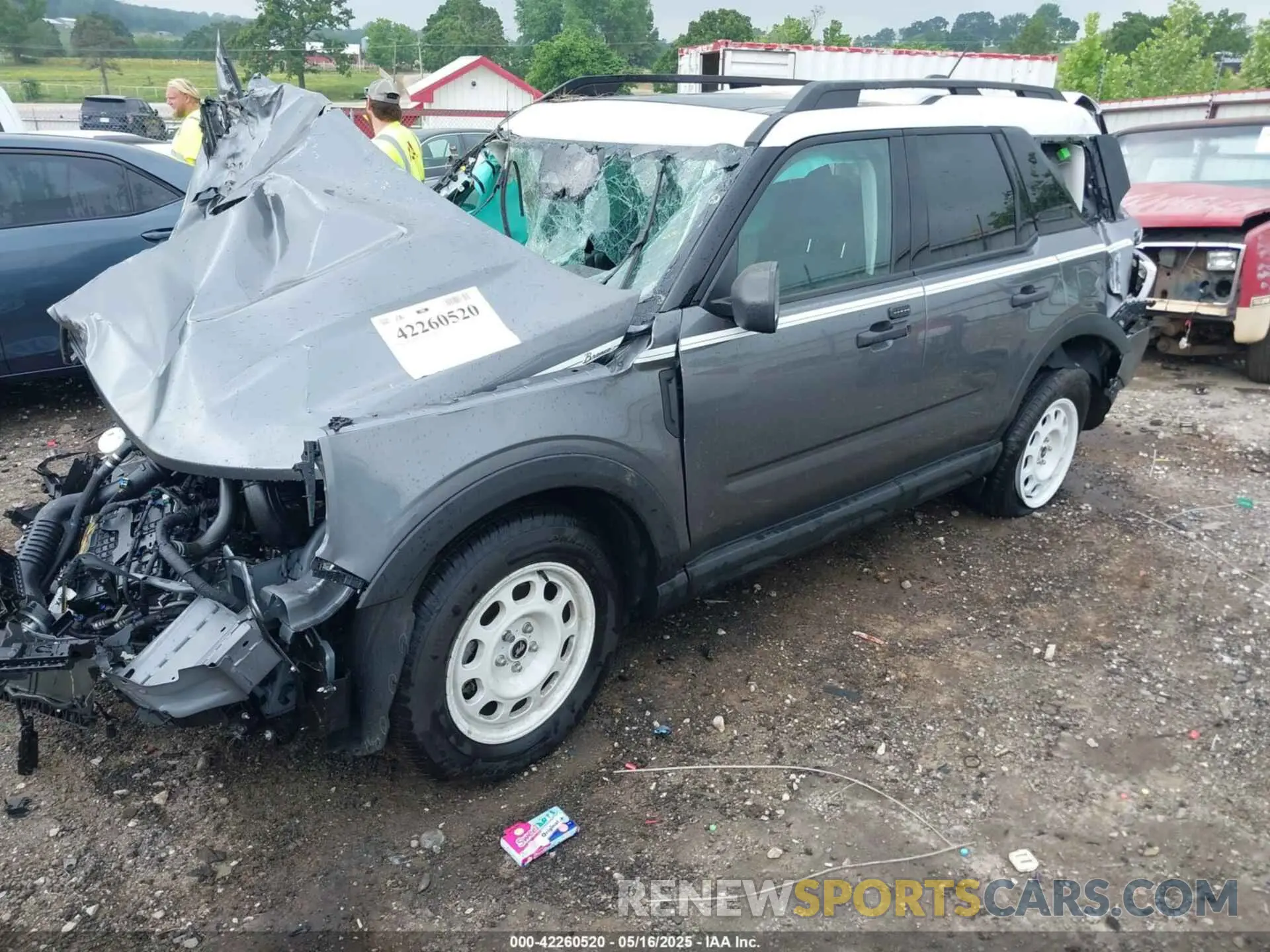 2 Фотография поврежденного автомобиля 3FMCR9GN8SRE28003 FORD BRONCO SPORT 2025