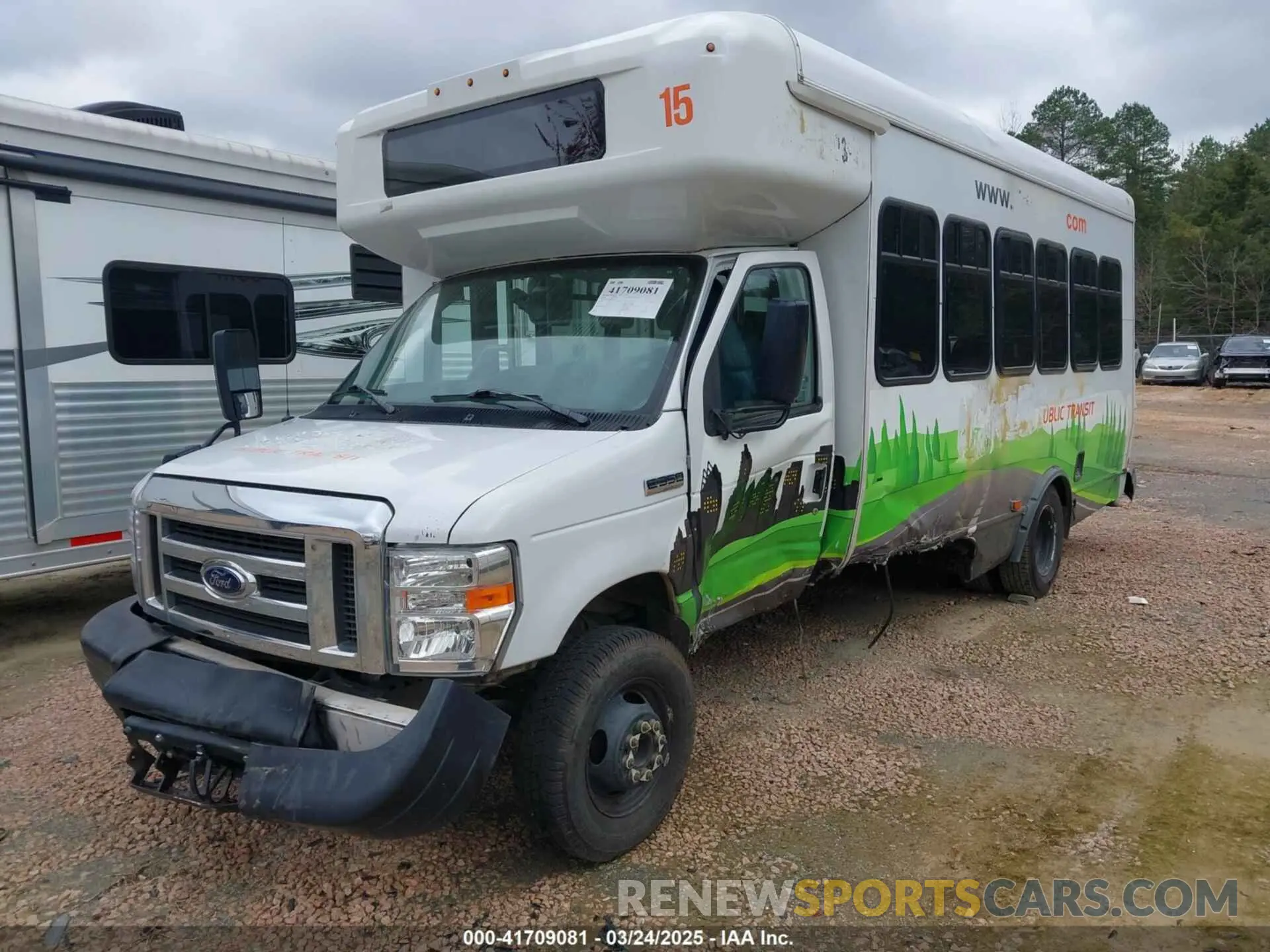 2 Photograph of a damaged car 1FDEE3FS7KDC59562 FORD E-350 CUTAWAY 2019