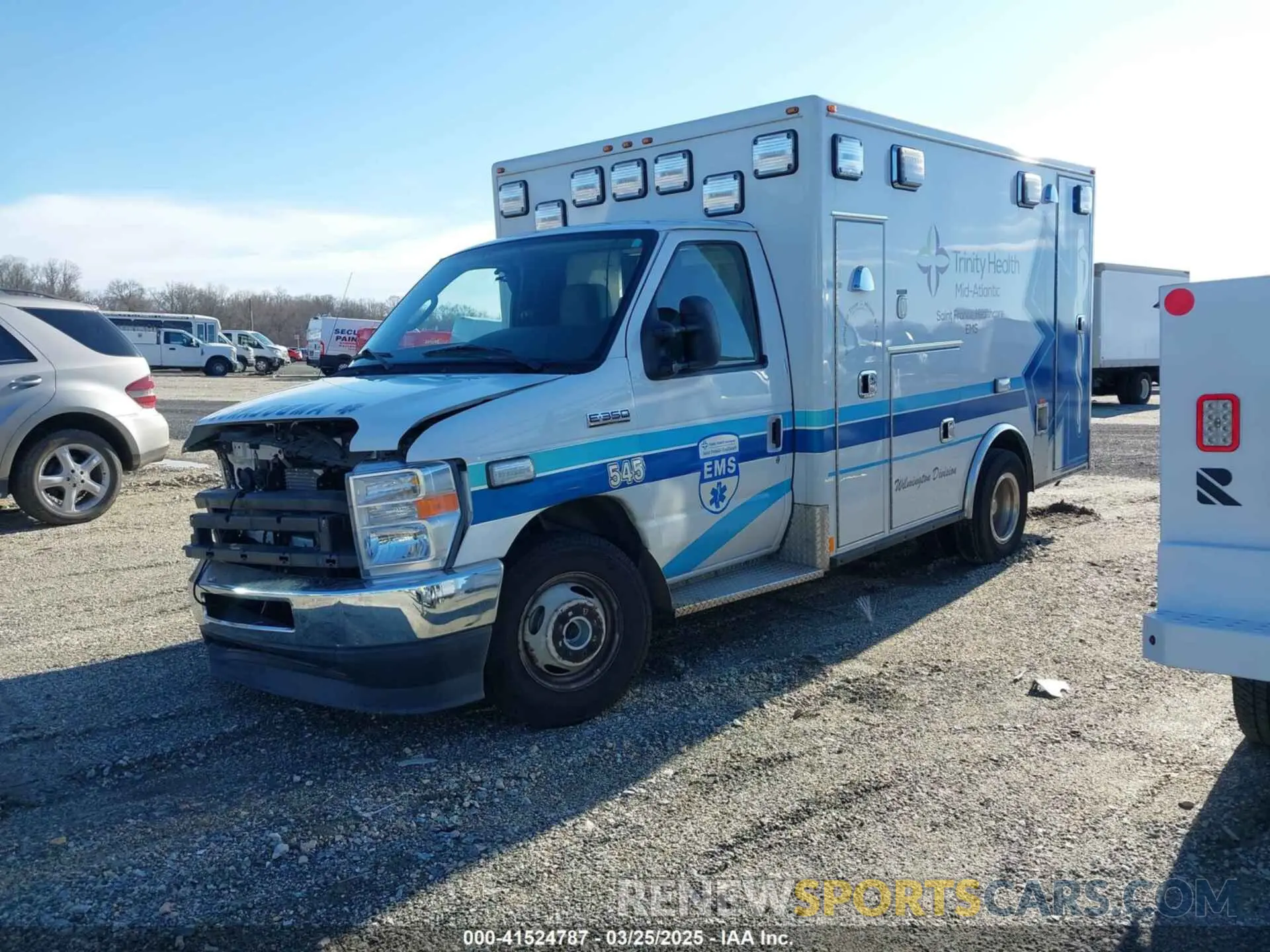 2 Photograph of a damaged car 1FDWE3FN1MDC01268 FORD E-350 CUTAWAY 2021