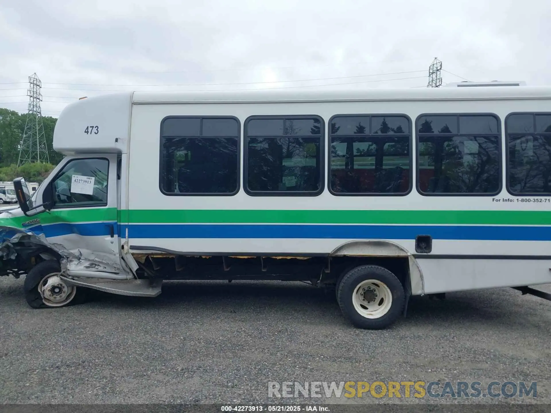 14 Photograph of a damaged car 1FDFE4FS5KDC35755 FORD E-450 CUTAWAY 2019