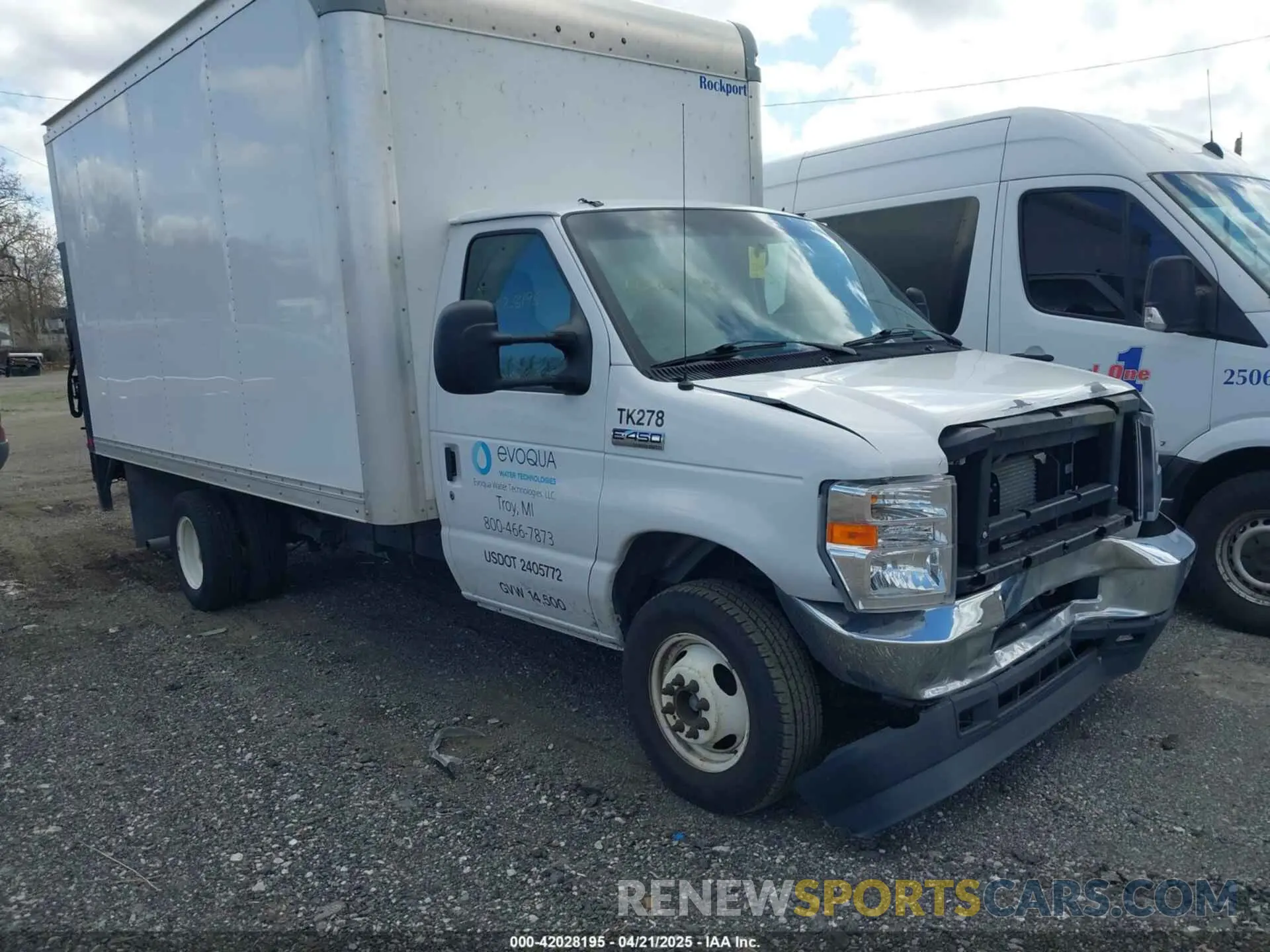 1 Photograph of a damaged car 1FDXE4FN5MDC25793 FORD E-450 CUTAWAY 2021