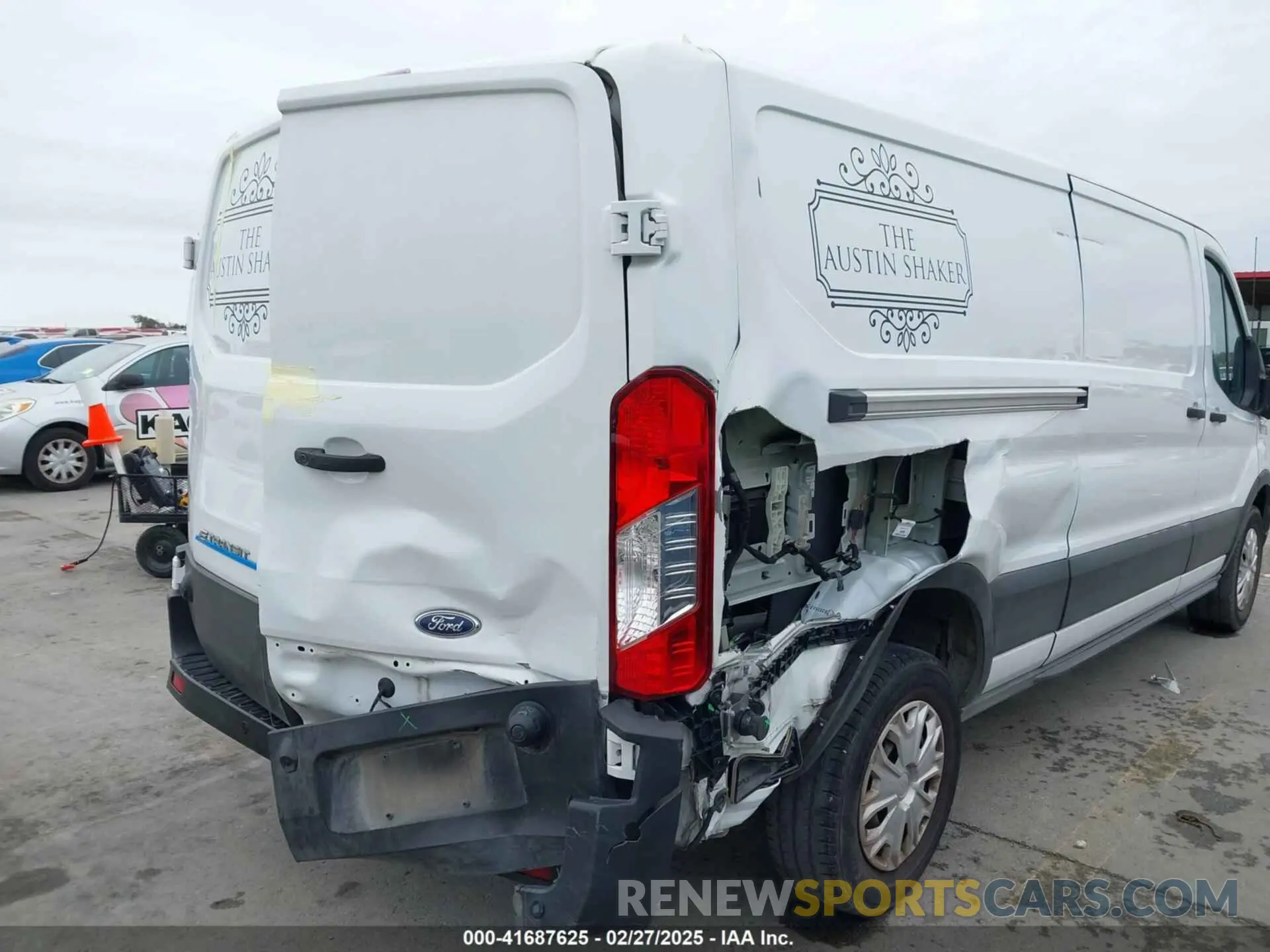 6 Photograph of a damaged car 1FTBW1YK1NKA29828 FORD E-TRANSIT-350 2022