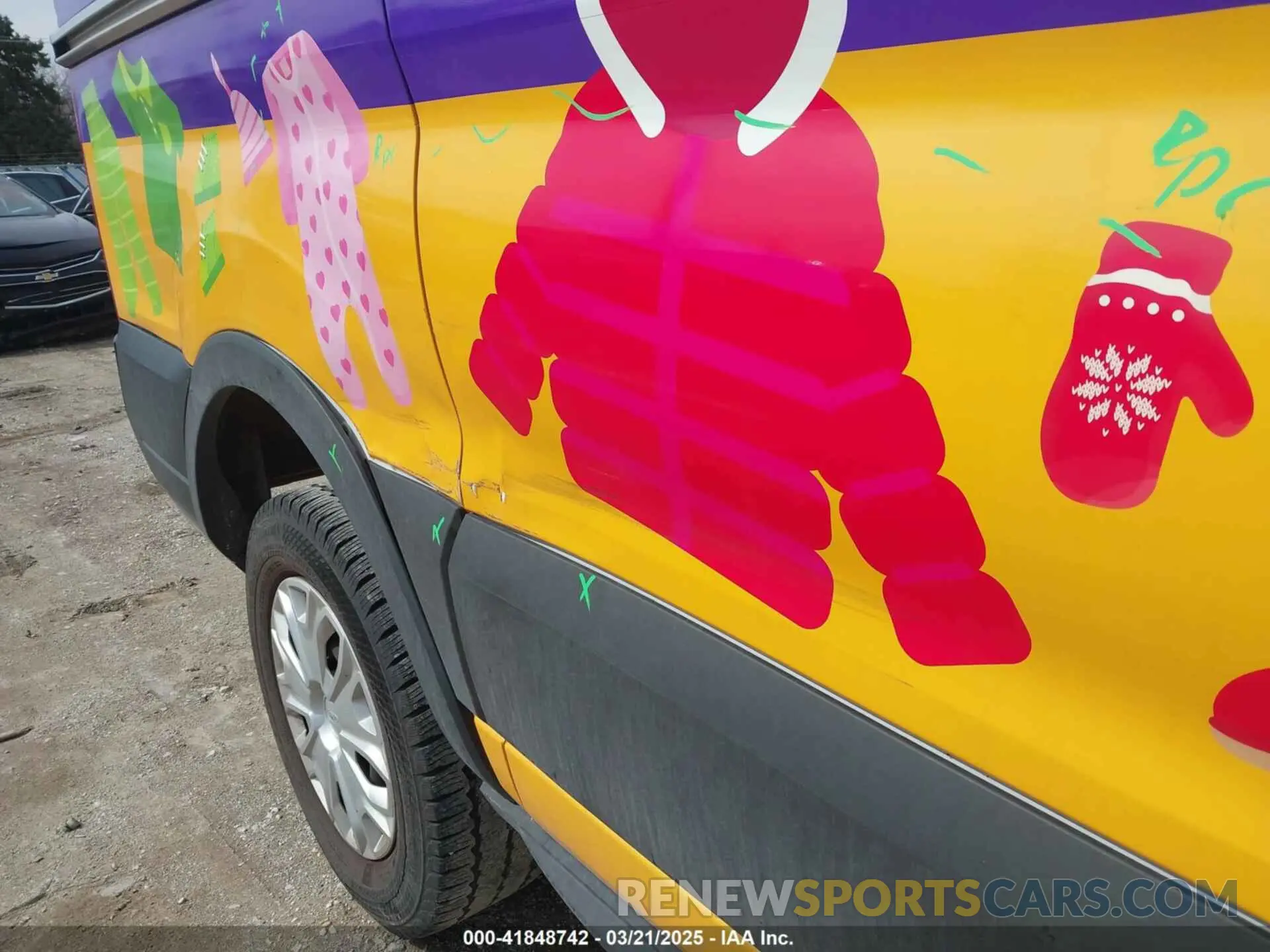 6 Photograph of a damaged car 1FTBW9CK7NKA13073 FORD E-TRANSIT-350 2022