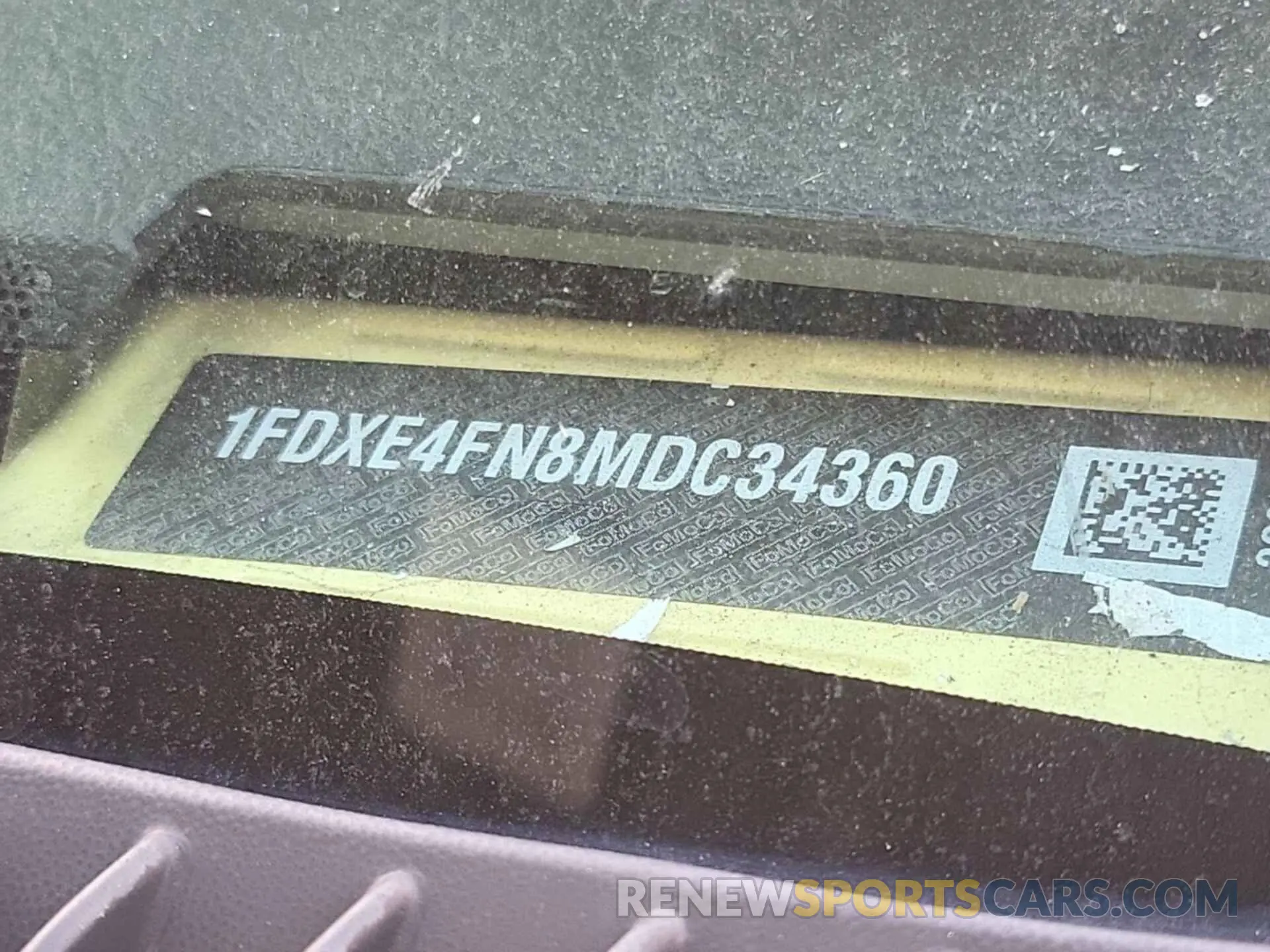 12 Photograph of a damaged car 1FDXE4FN8MDC34360 FORD ECONOLINE 2021