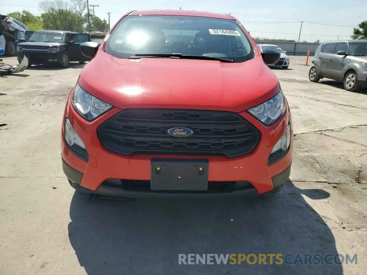 5 Фотография поврежденного автомобиля MAJ3S2FE0KC305723 FORD ECOSPORT 2019