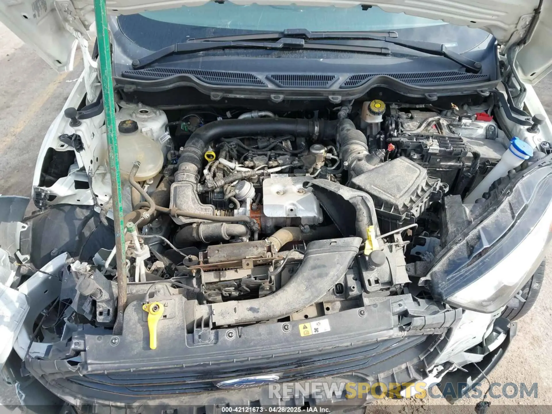 10 Photograph of a damaged car MAJ3S2FE2KC309398 FORD ECOSPORT 2019
