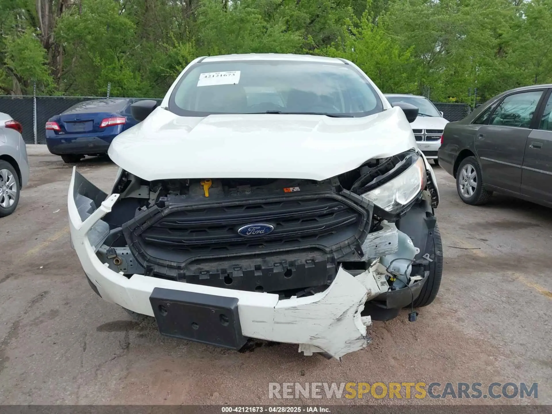 13 Photograph of a damaged car MAJ3S2FE2KC309398 FORD ECOSPORT 2019