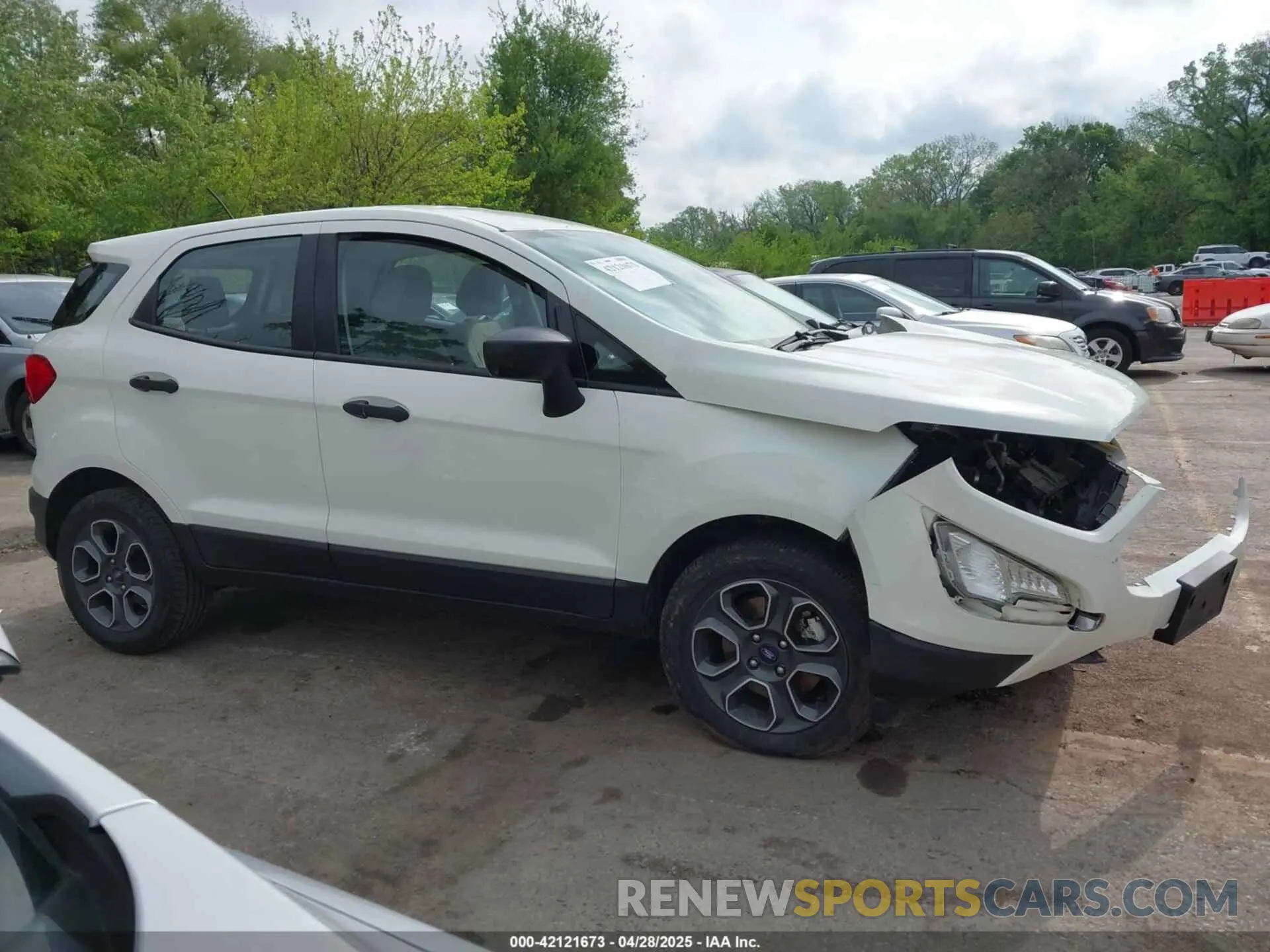 14 Photograph of a damaged car MAJ3S2FE2KC309398 FORD ECOSPORT 2019