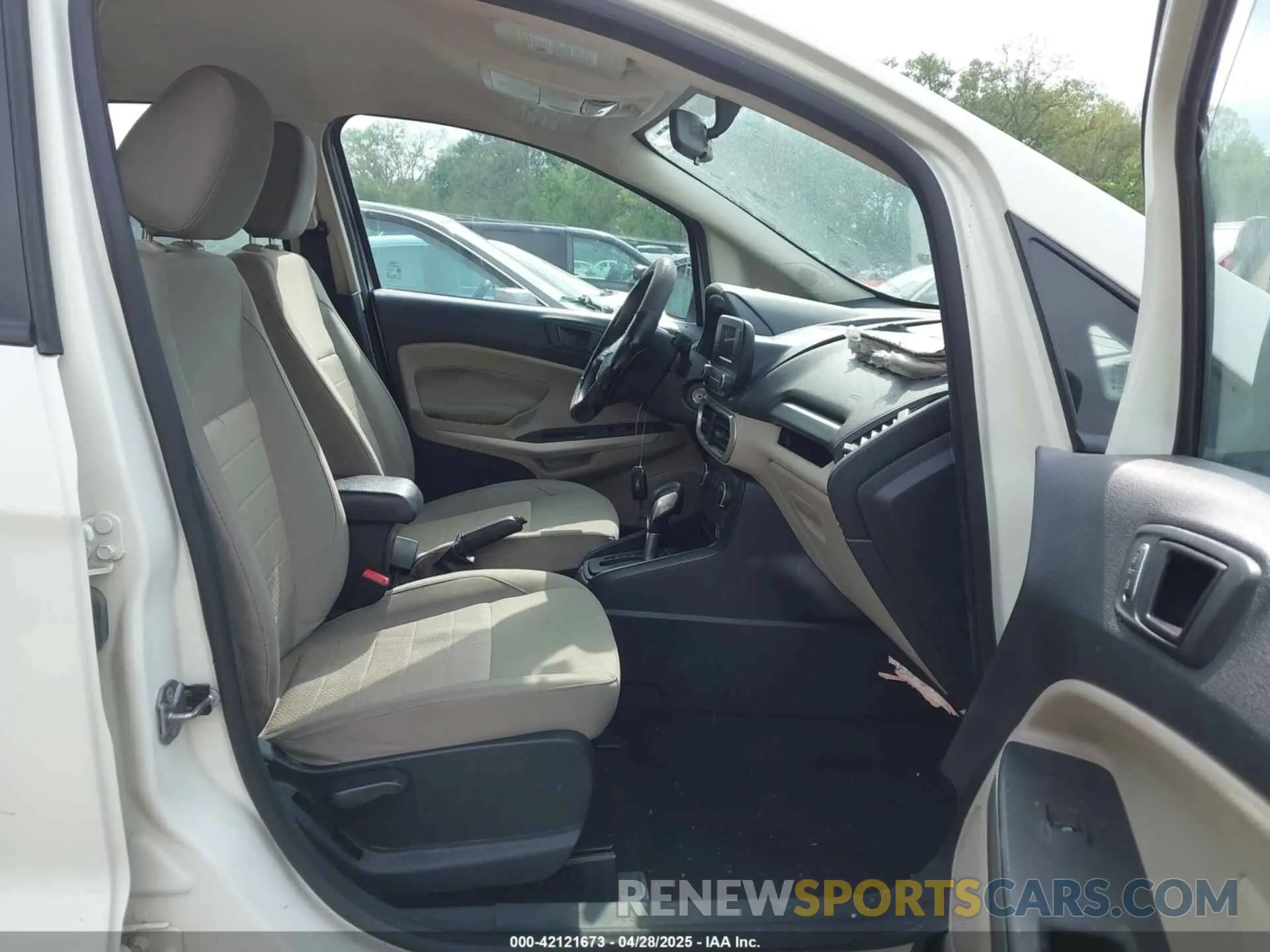 5 Photograph of a damaged car MAJ3S2FE2KC309398 FORD ECOSPORT 2019