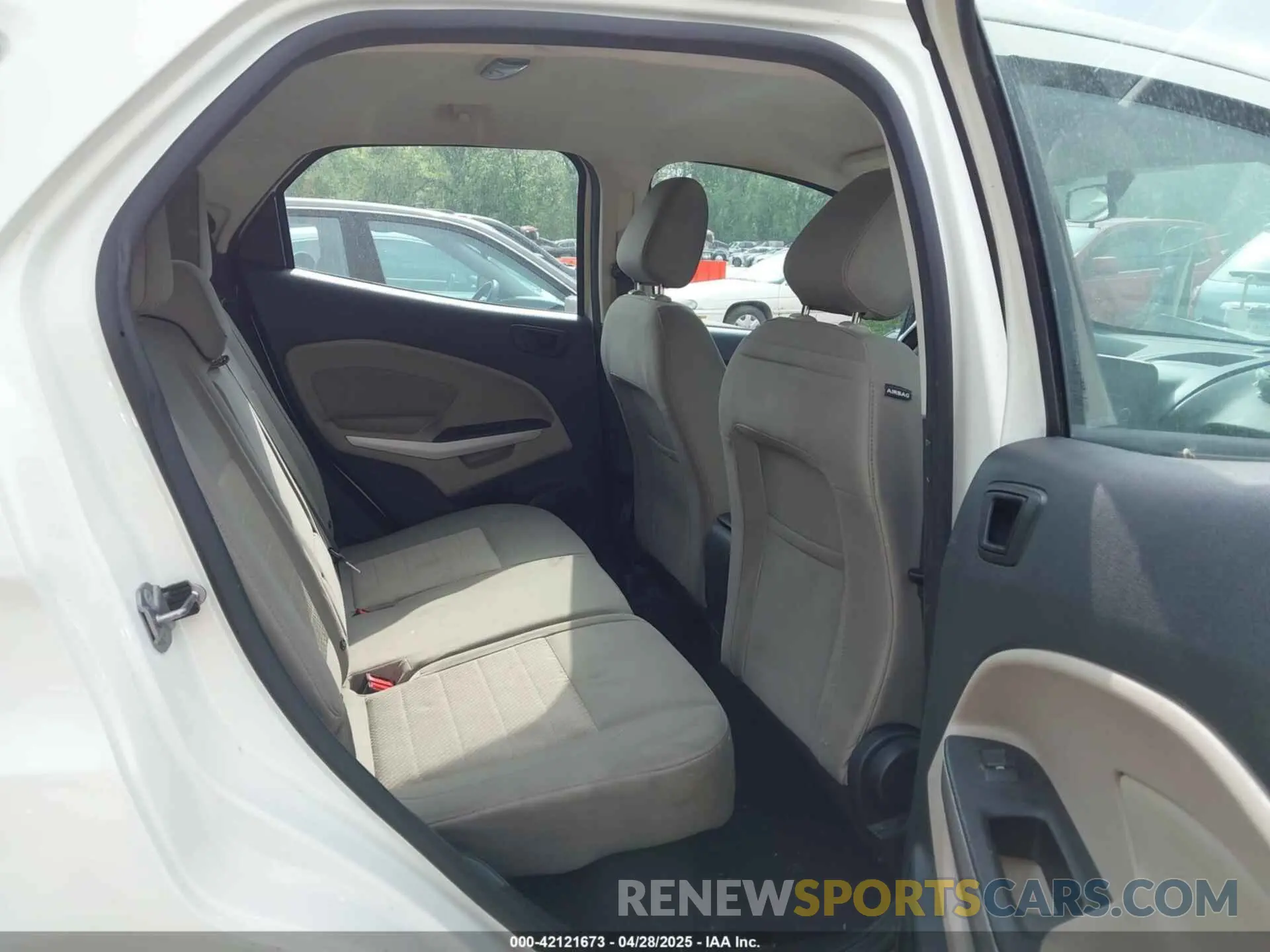 8 Photograph of a damaged car MAJ3S2FE2KC309398 FORD ECOSPORT 2019