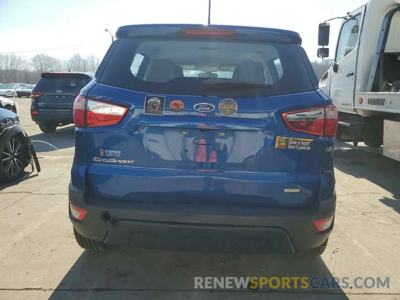 6 Photograph of a damaged car MAJ3S2FE3KC282938 FORD ECOSPORT 2019