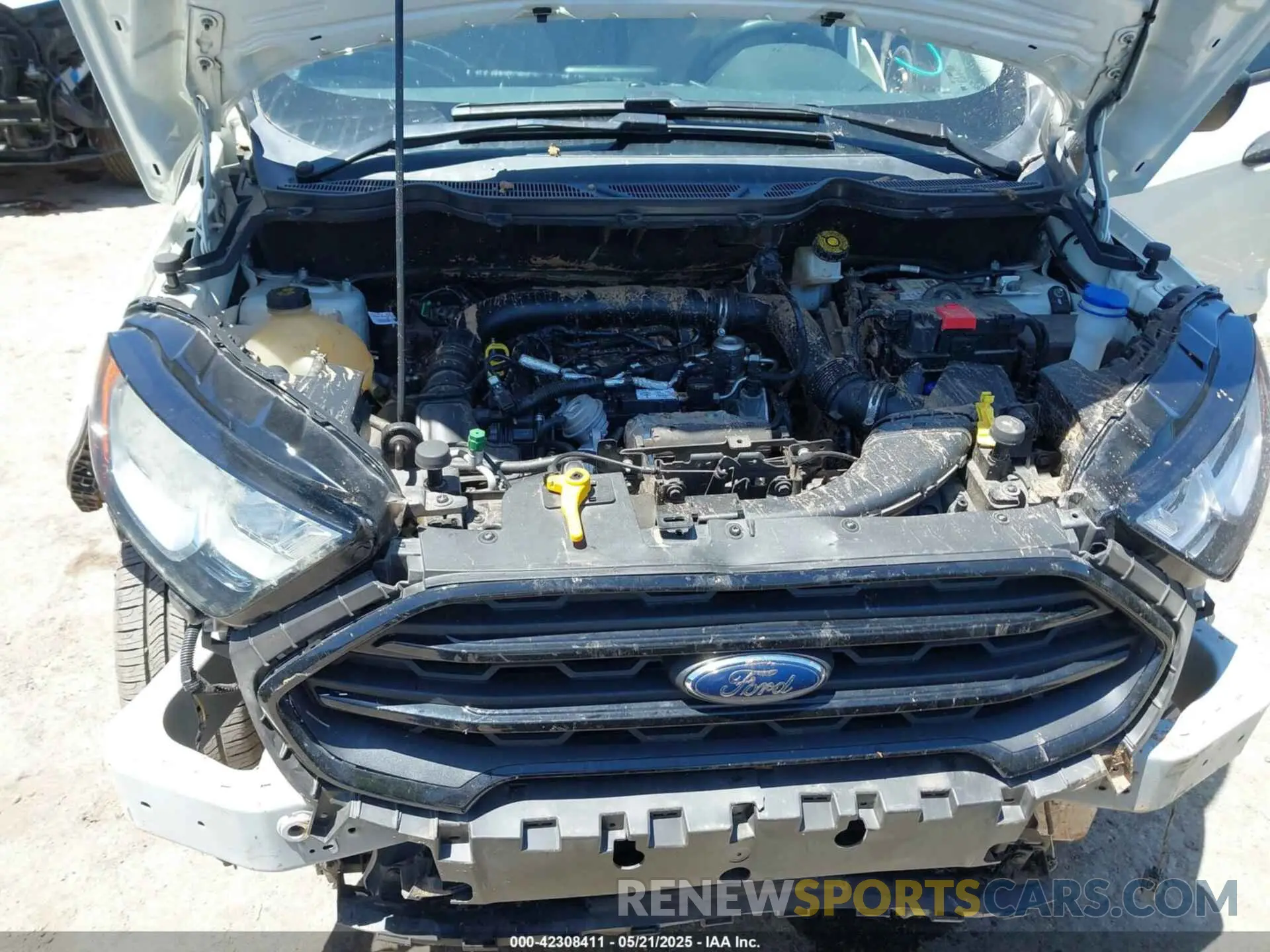 10 Фотография поврежденного автомобиля MAJ3S2FE6KC305063 FORD ECOSPORT 2019