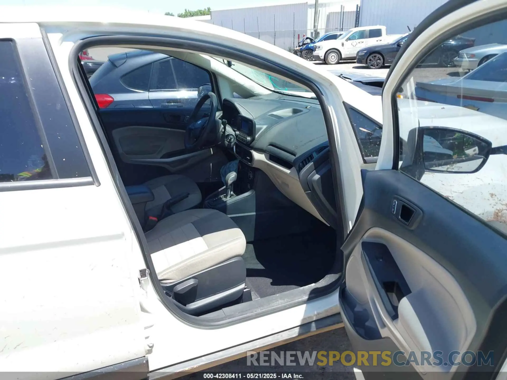 5 Фотография поврежденного автомобиля MAJ3S2FE6KC305063 FORD ECOSPORT 2019