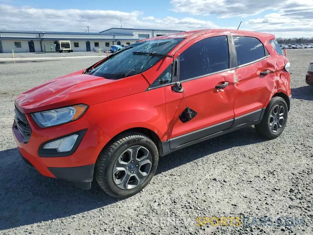 1 Фотография поврежденного автомобиля MAJ3S2FE7KC279217 FORD ECOSPORT 2019