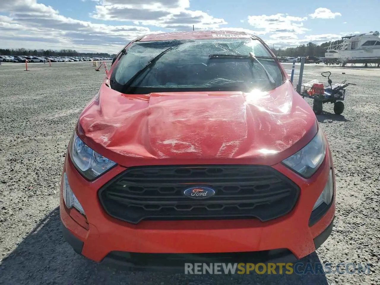 5 Фотография поврежденного автомобиля MAJ3S2FE7KC279217 FORD ECOSPORT 2019