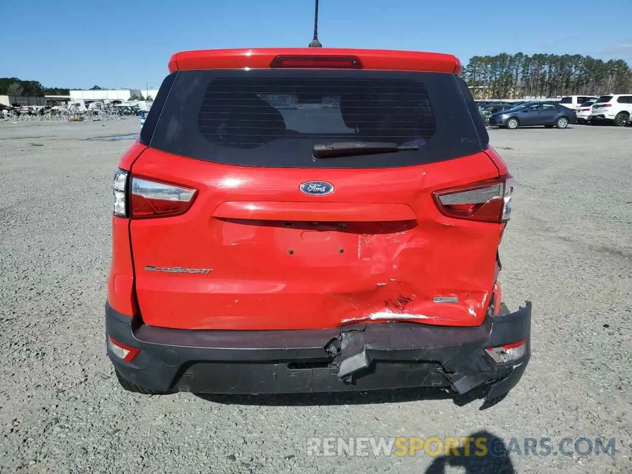 6 Фотография поврежденного автомобиля MAJ3S2FE7KC279217 FORD ECOSPORT 2019