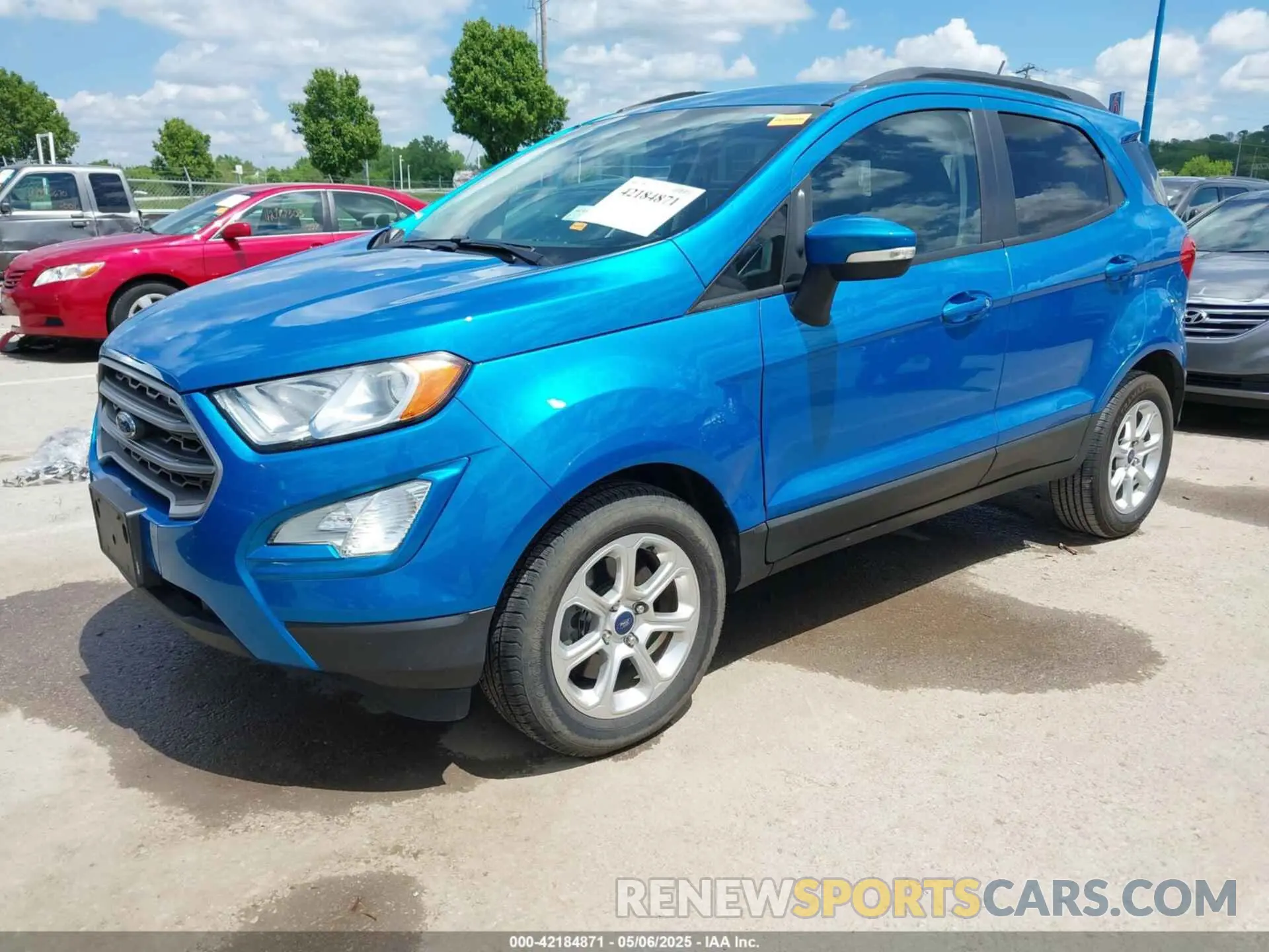 2 Фотография поврежденного автомобиля MAJ3S2GE0KC269191 FORD ECOSPORT 2019