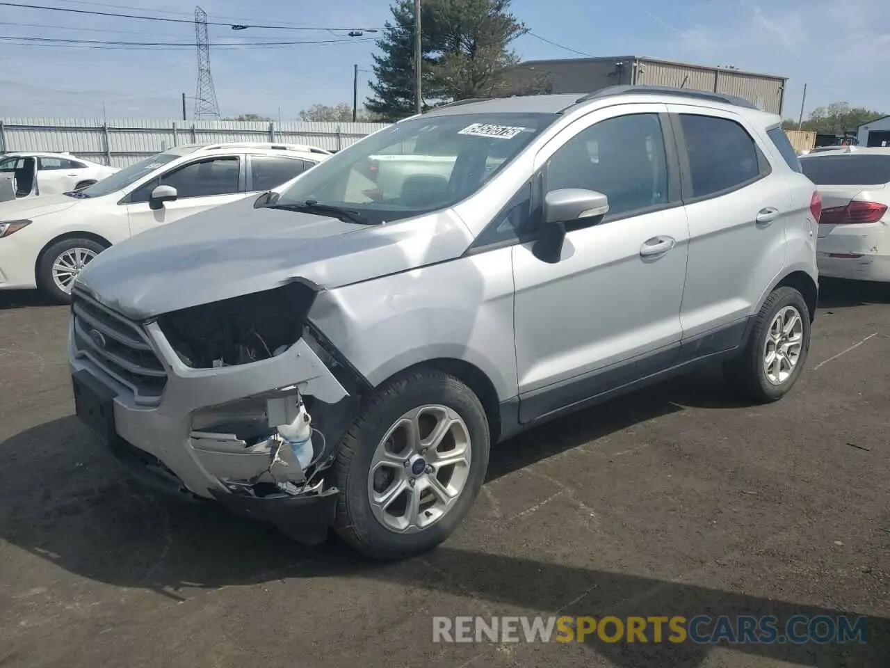 1 Photograph of a damaged car MAJ3S2GE0KC270745 FORD ECOSPORT 2019