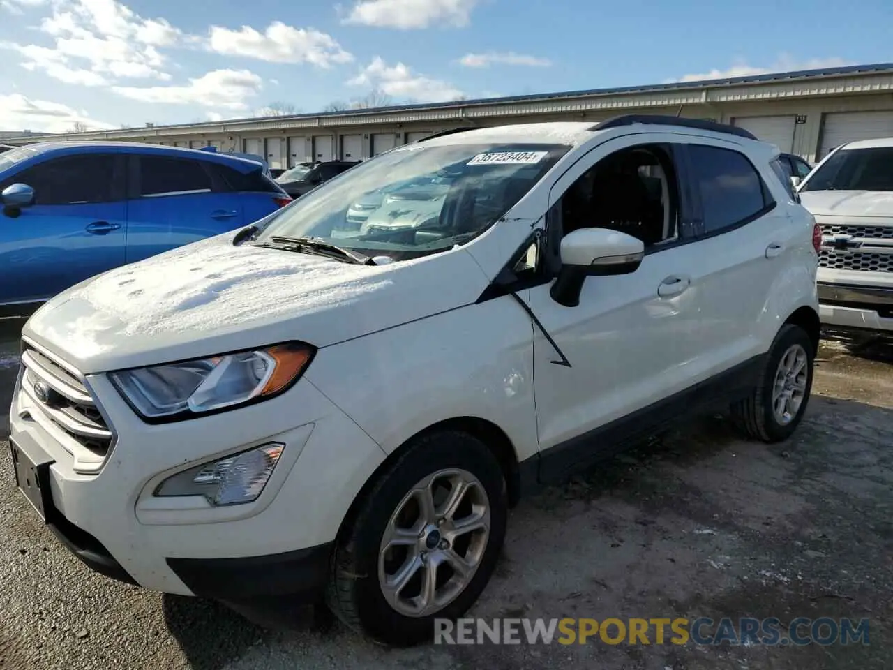 1 Фотография поврежденного автомобиля MAJ3S2GE0KC283303 FORD ECOSPORT 2019