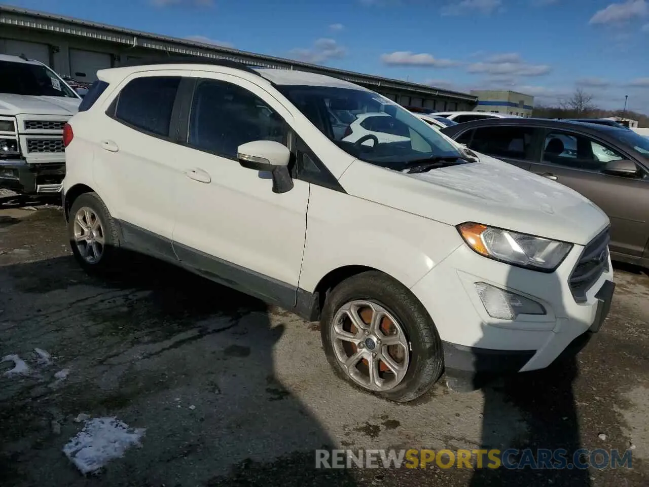 4 Фотография поврежденного автомобиля MAJ3S2GE0KC283303 FORD ECOSPORT 2019