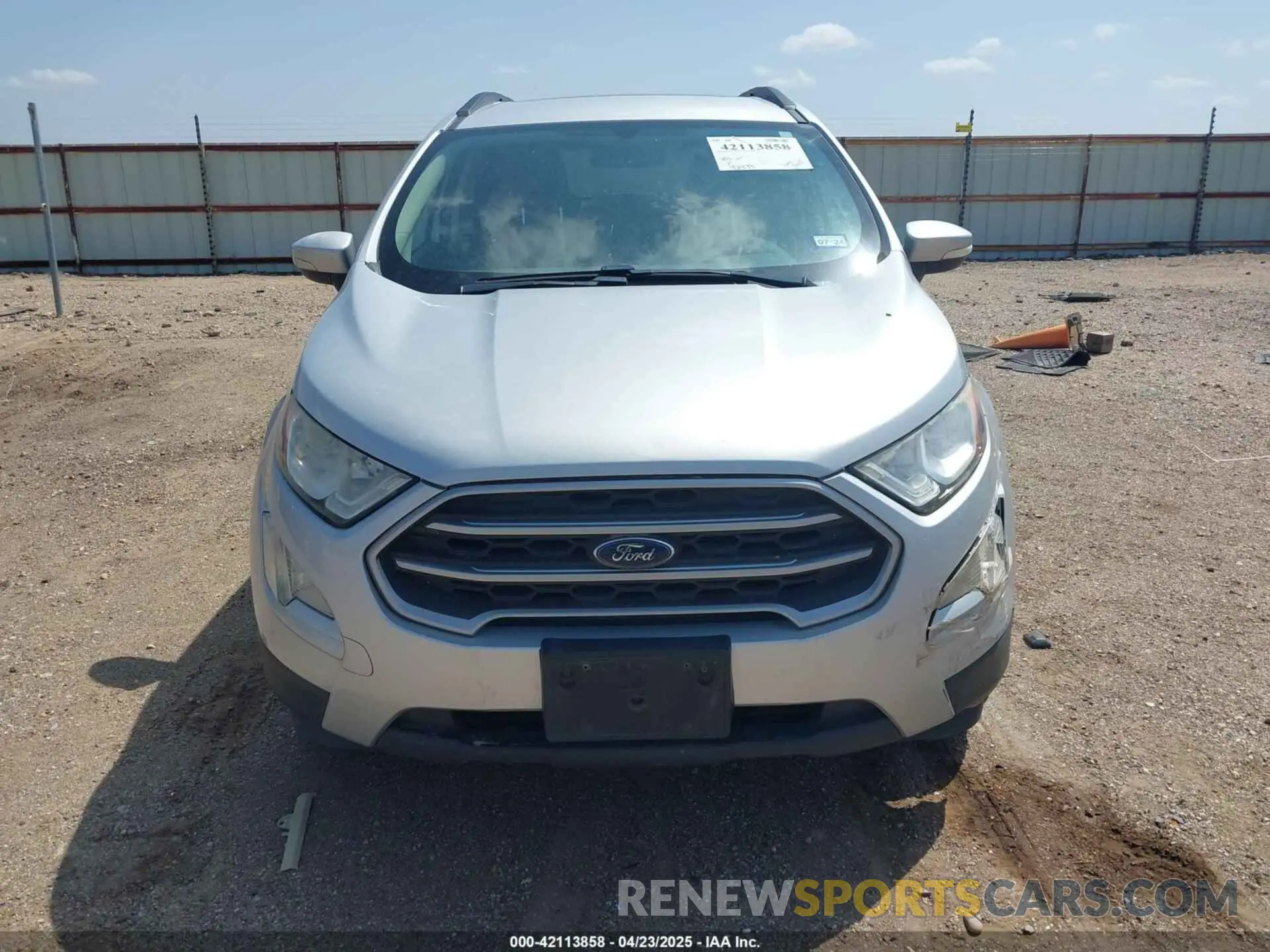 12 Photograph of a damaged car MAJ3S2GE0KC307194 FORD ECOSPORT 2019