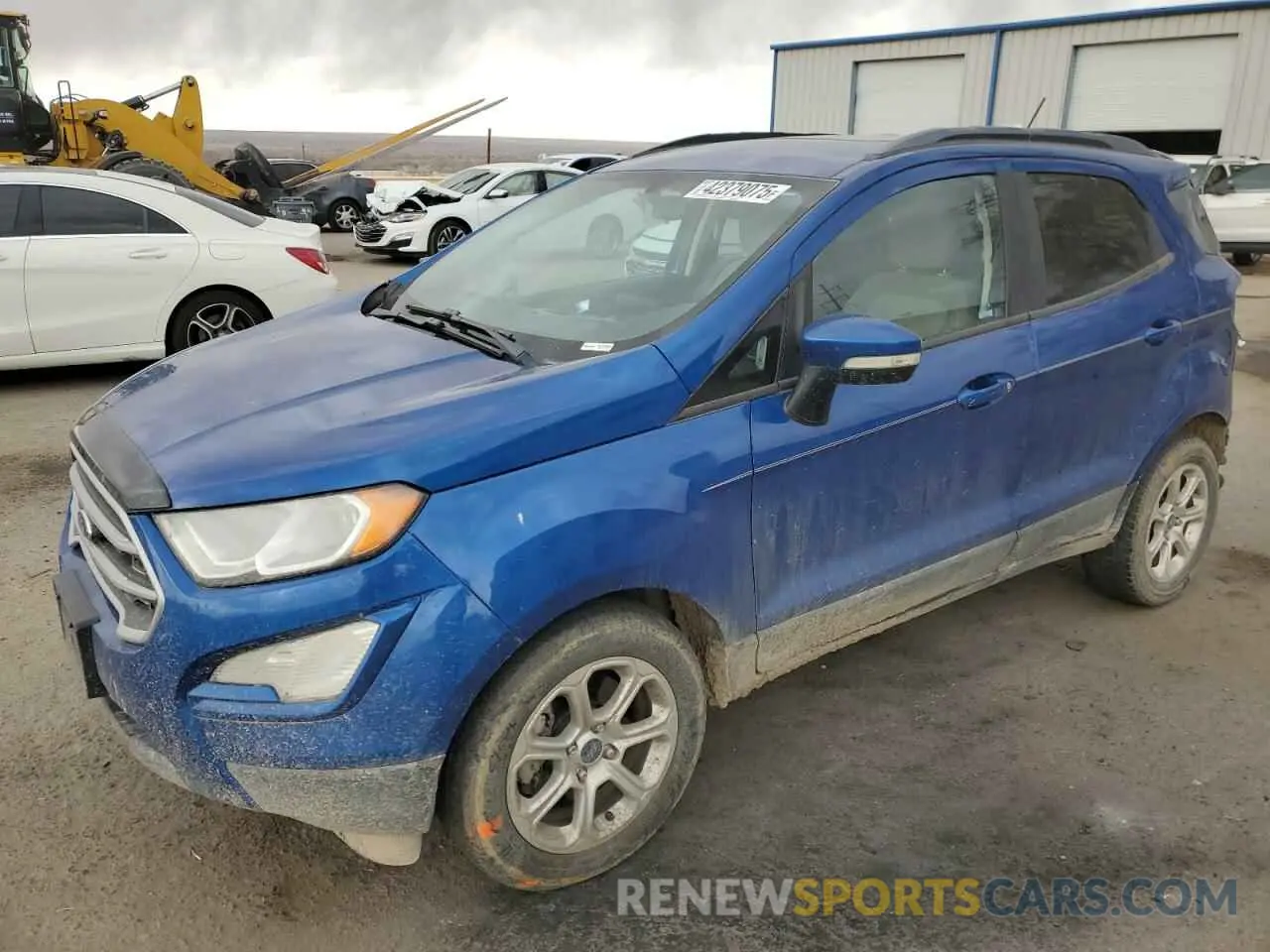 1 Photograph of a damaged car MAJ3S2GE1KC254070 FORD ECOSPORT 2019