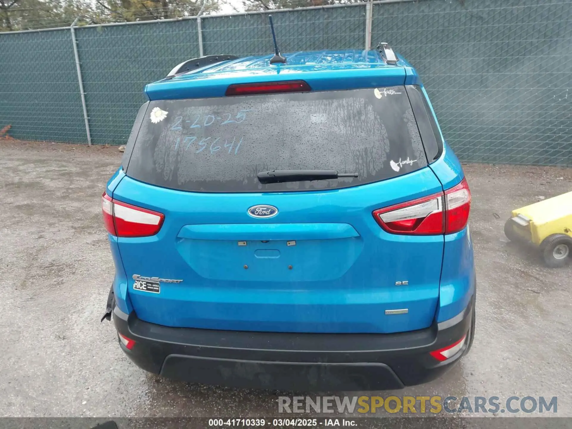 16 Photograph of a damaged car MAJ3S2GE1KC271712 FORD ECOSPORT 2019