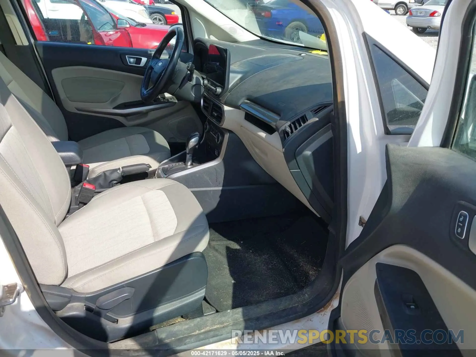5 Photograph of a damaged car MAJ3S2GE1KC273928 FORD ECOSPORT 2019
