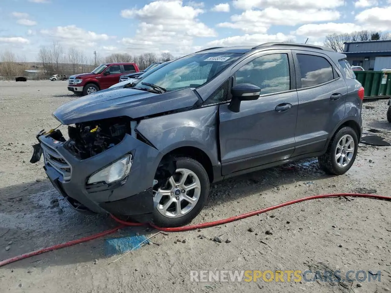 1 Photograph of a damaged car MAJ3S2GE1KC284928 FORD ECOSPORT 2019