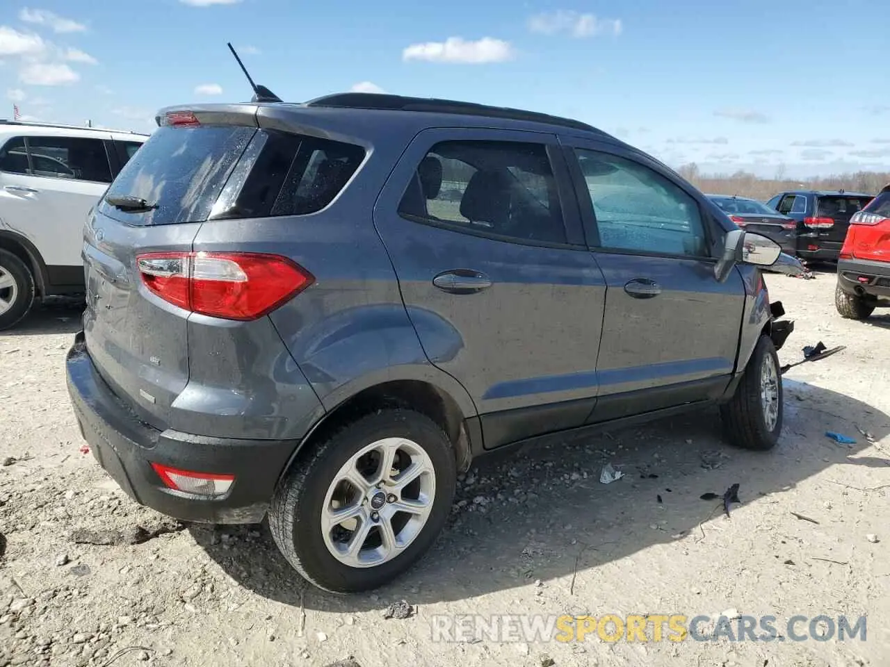 3 Photograph of a damaged car MAJ3S2GE1KC284928 FORD ECOSPORT 2019