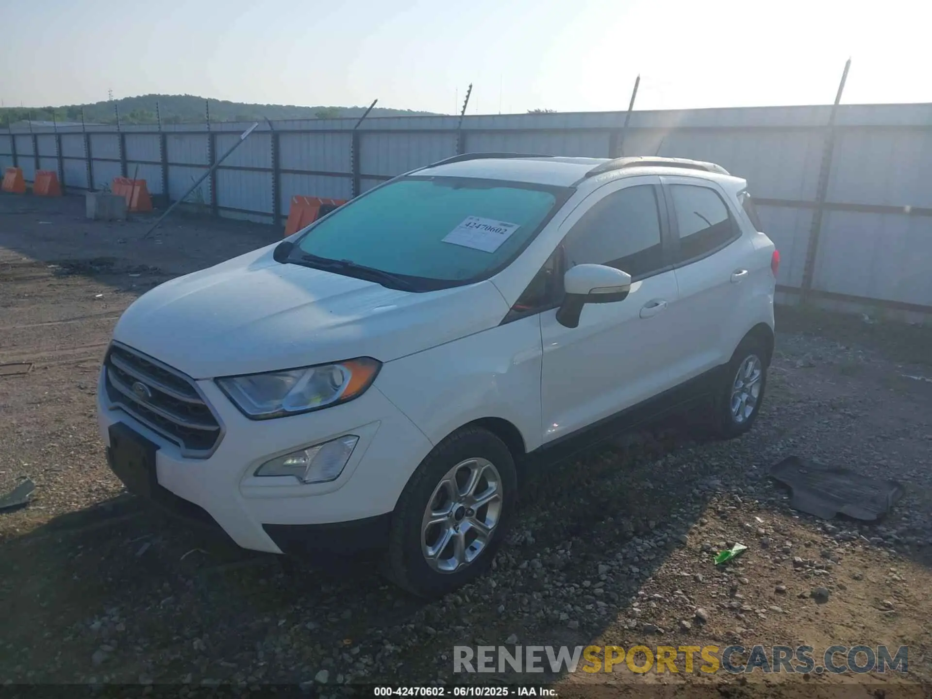 2 Фотография поврежденного автомобиля MAJ3S2GE2KC251467 FORD ECOSPORT 2019