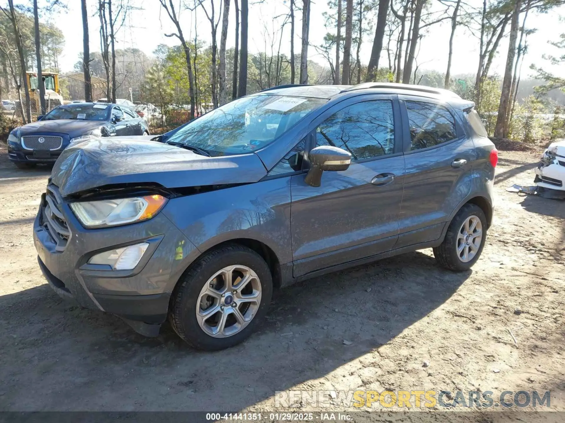 2 Фотография поврежденного автомобиля MAJ3S2GE2KC287286 FORD ECOSPORT 2019