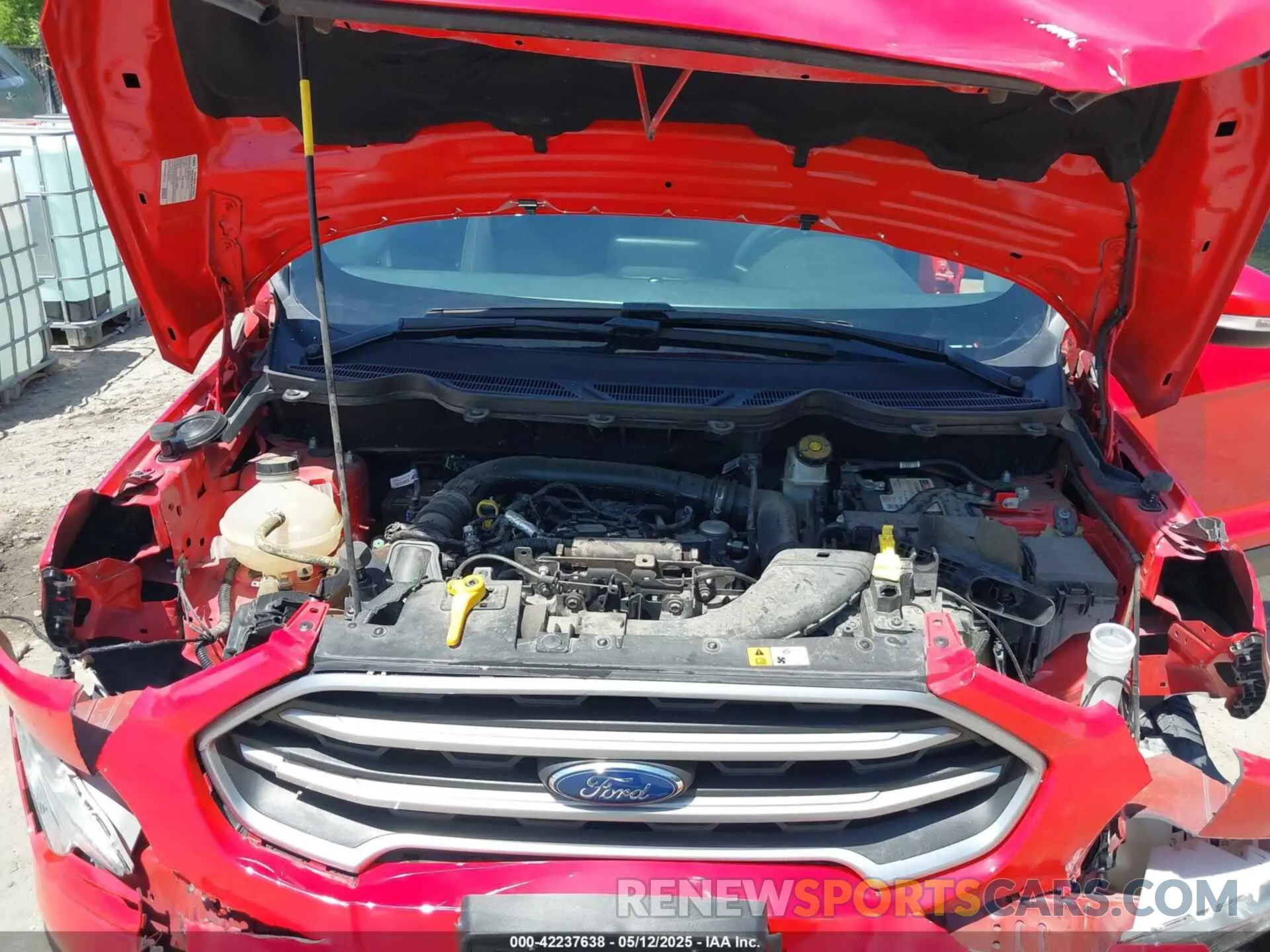 10 Photograph of a damaged car MAJ3S2GE2KC304409 FORD ECOSPORT 2019