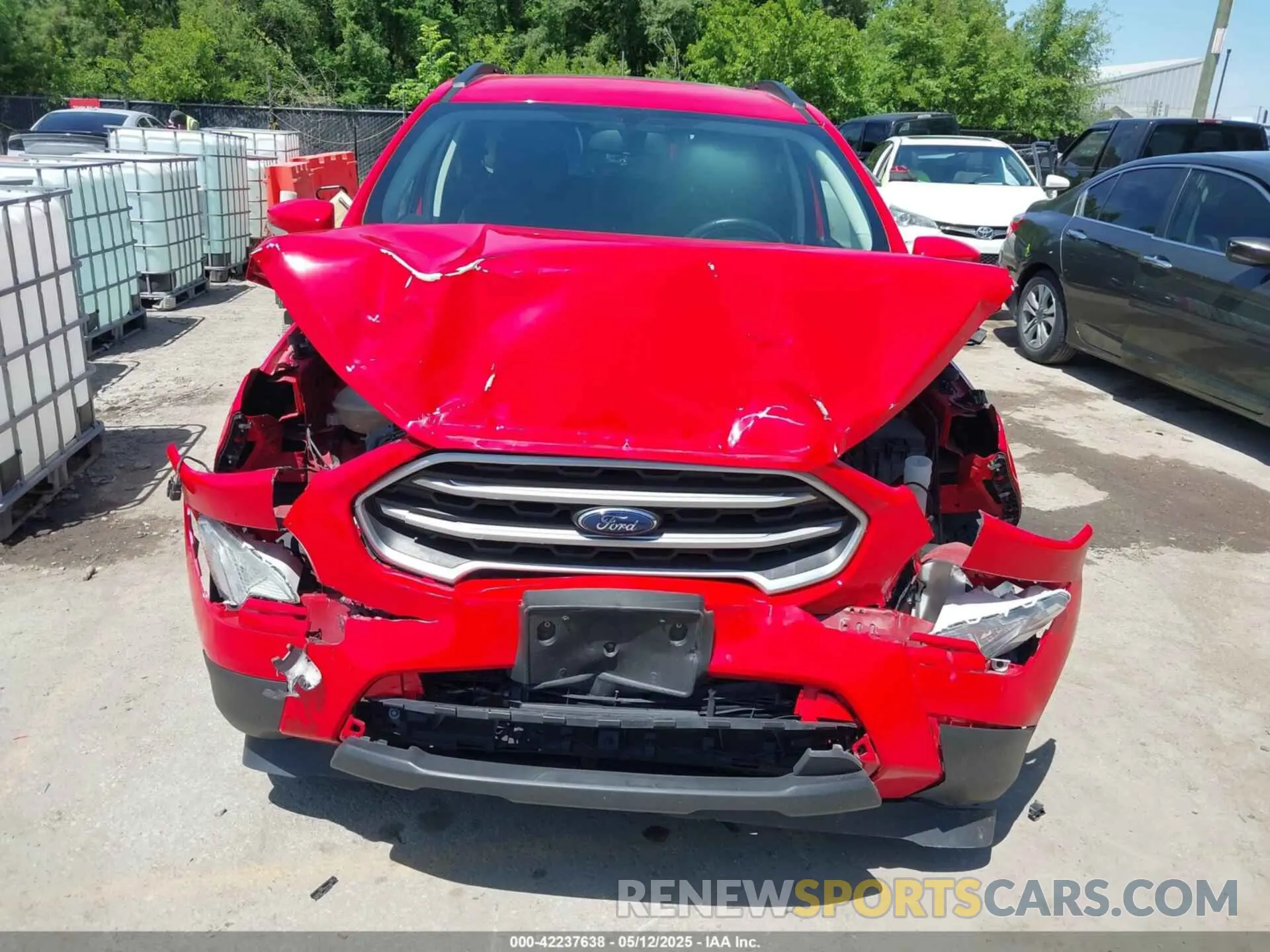 13 Photograph of a damaged car MAJ3S2GE2KC304409 FORD ECOSPORT 2019