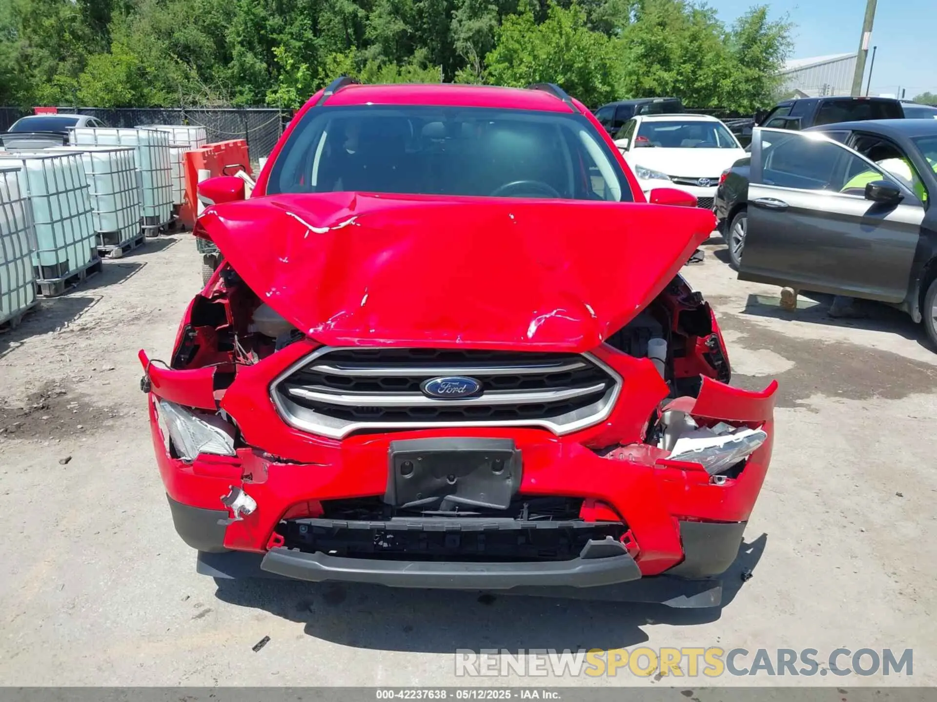 6 Photograph of a damaged car MAJ3S2GE2KC304409 FORD ECOSPORT 2019