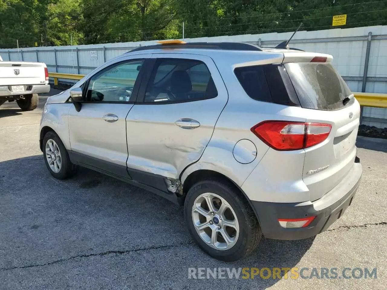 2 Photograph of a damaged car MAJ3S2GE2KC308248 FORD ECOSPORT 2019
