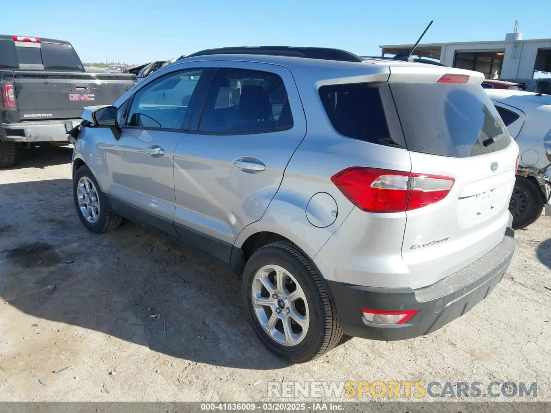 3 Photograph of a damaged car MAJ3S2GE3KC269072 FORD ECOSPORT 2019