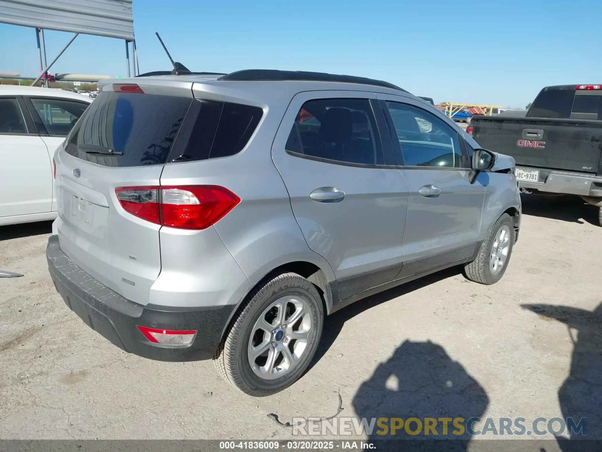 4 Photograph of a damaged car MAJ3S2GE3KC269072 FORD ECOSPORT 2019