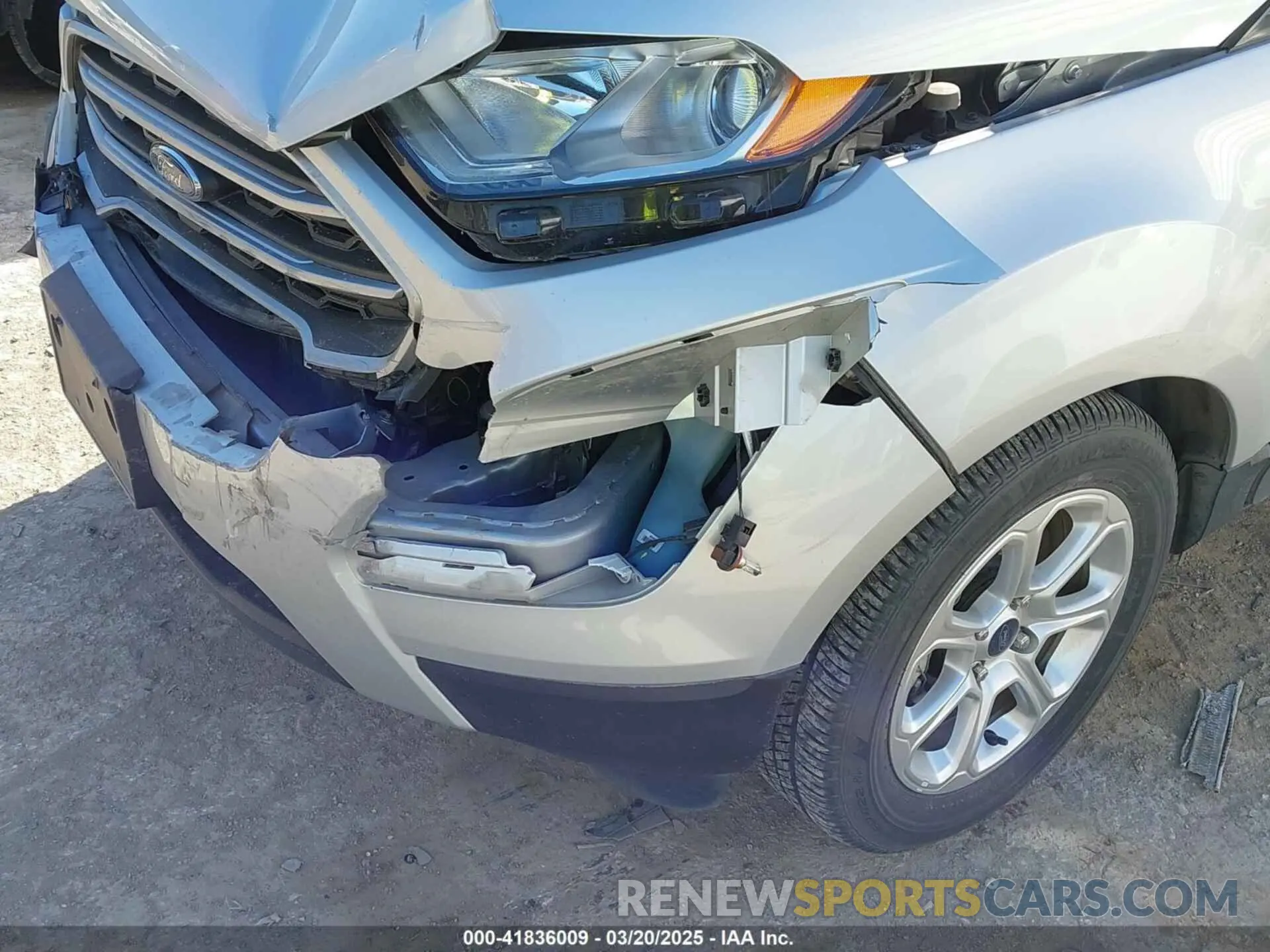 6 Photograph of a damaged car MAJ3S2GE3KC269072 FORD ECOSPORT 2019