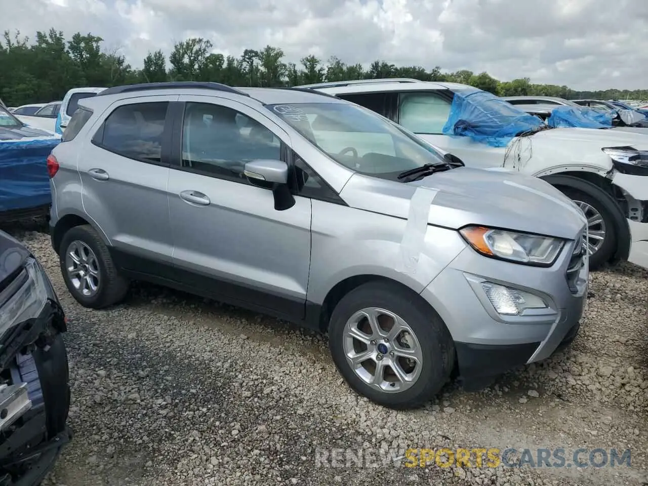 4 Фотография поврежденного автомобиля MAJ3S2GE3KC292688 FORD ECOSPORT 2019