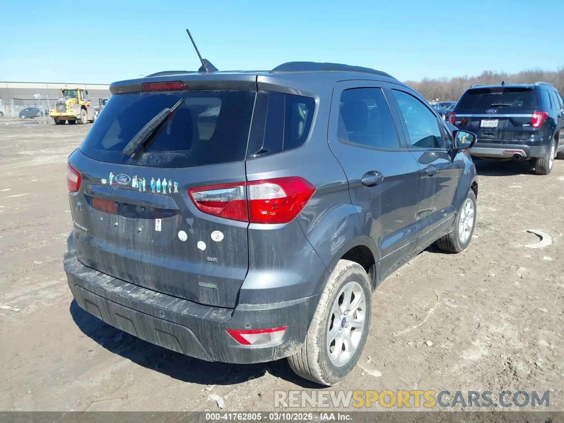 4 Photograph of a damaged car MAJ3S2GE3KC299737 FORD ECOSPORT 2019