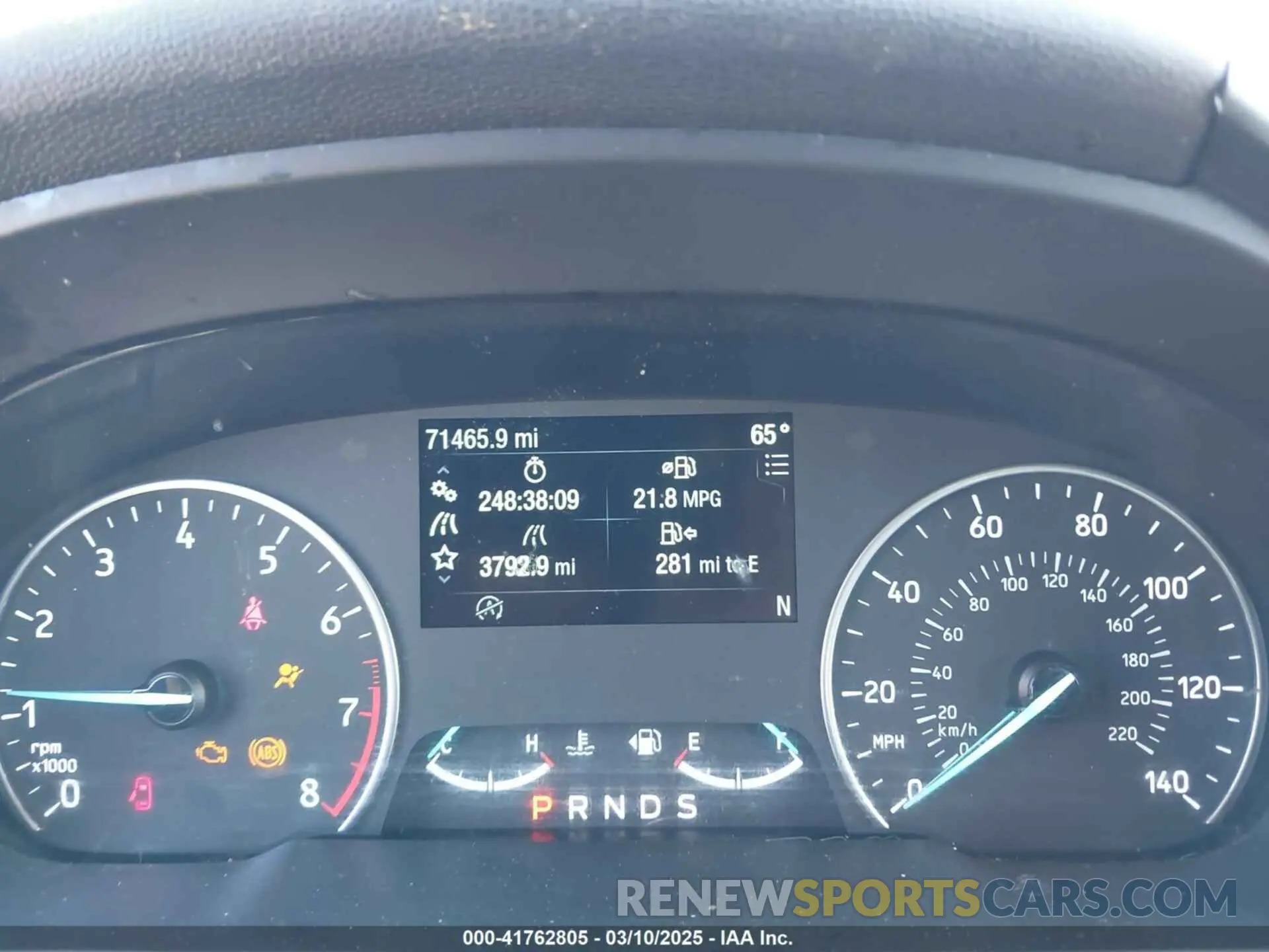 7 Photograph of a damaged car MAJ3S2GE3KC299737 FORD ECOSPORT 2019