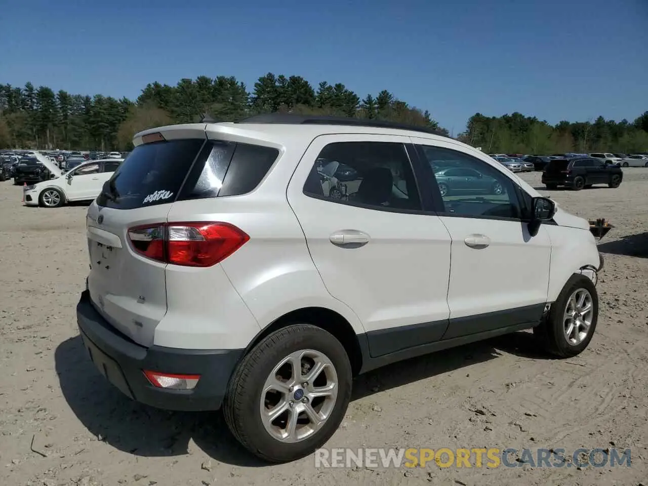 3 Photograph of a damaged car MAJ3S2GE4KC255603 FORD ECOSPORT 2019