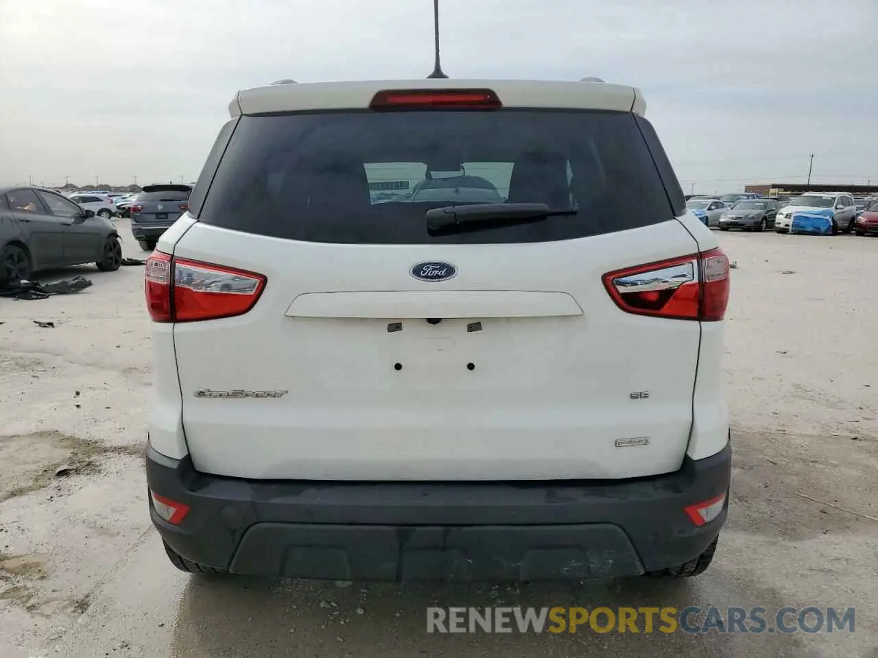 6 Photograph of a damaged car MAJ3S2GE4KC267251 FORD ECOSPORT 2019