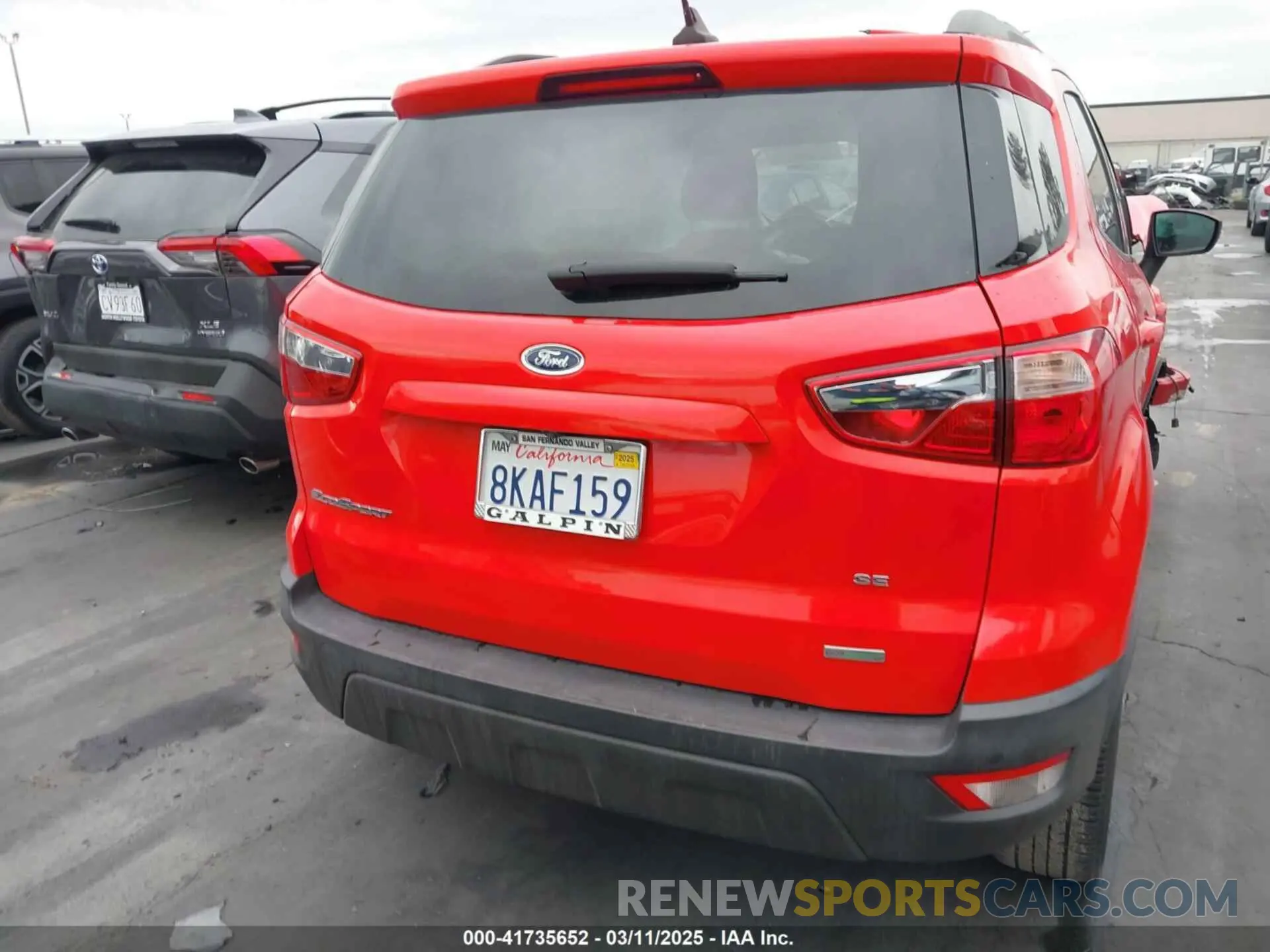 17 Фотография поврежденного автомобиля MAJ3S2GE4KC291162 FORD ECOSPORT 2019