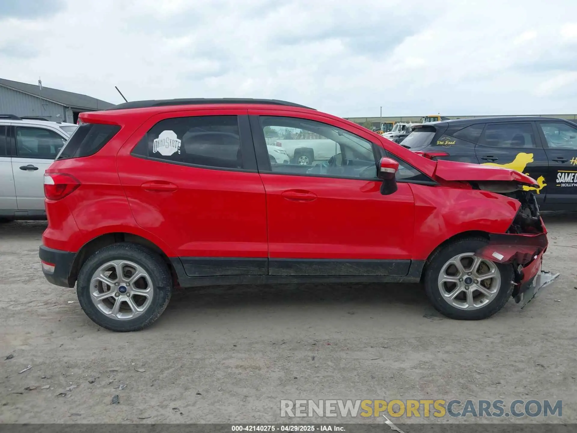 13 Photograph of a damaged car MAJ3S2GE4KC306243 FORD ECOSPORT 2019